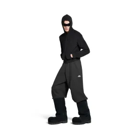      Activewear Baggy Sweatpants in Black 