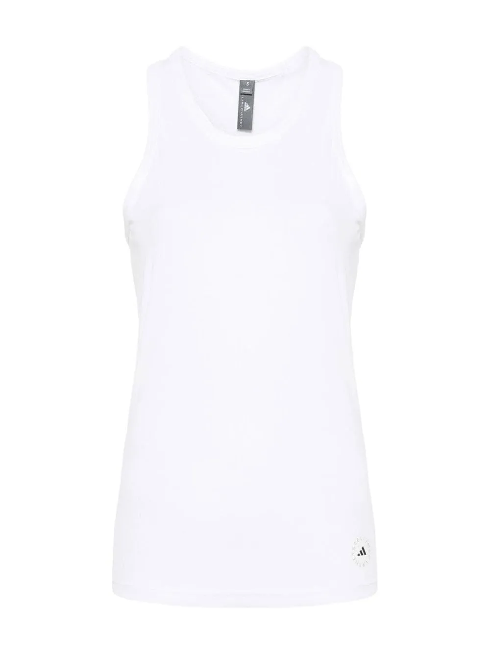 Adidas x Stella McCartney Fine-Ribbed Tank in White