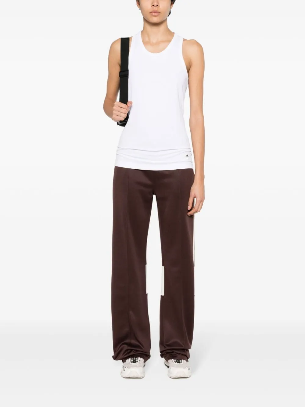 Adidas x Stella McCartney Fine-Ribbed Tank in White