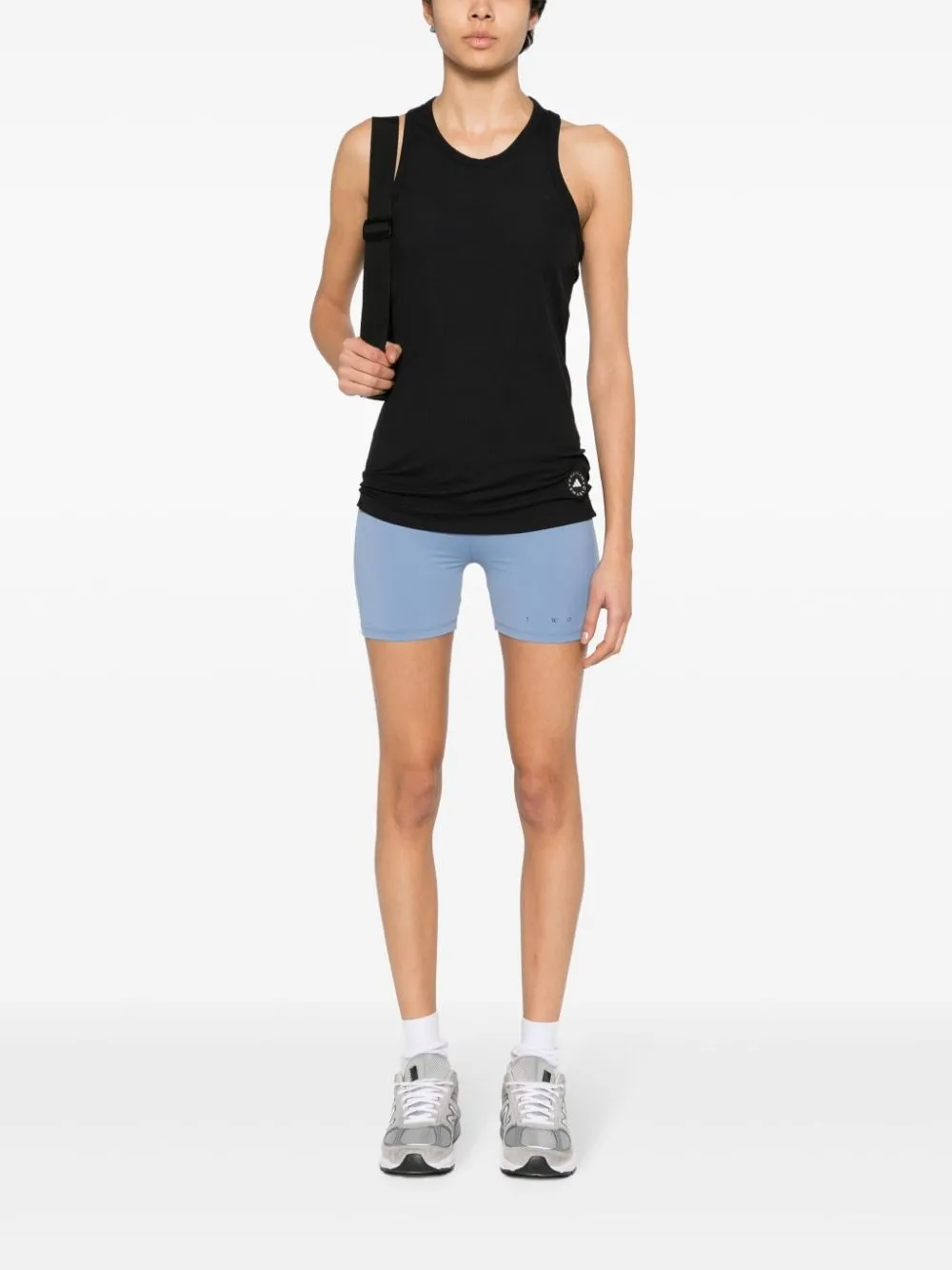 Adidas x Stella McCartney Rib Tank Top in Black