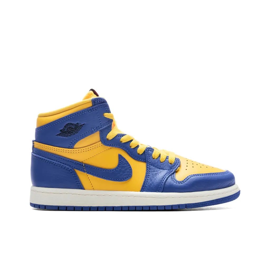 Air Jordan 1 Retro High OG (PS) - Varsity Maize/Game Royal/Sail