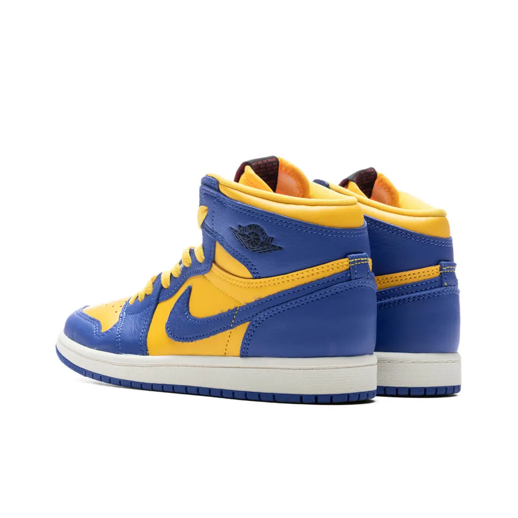 Air Jordan 1 Retro High OG (PS) - Varsity Maize/Game Royal/Sail