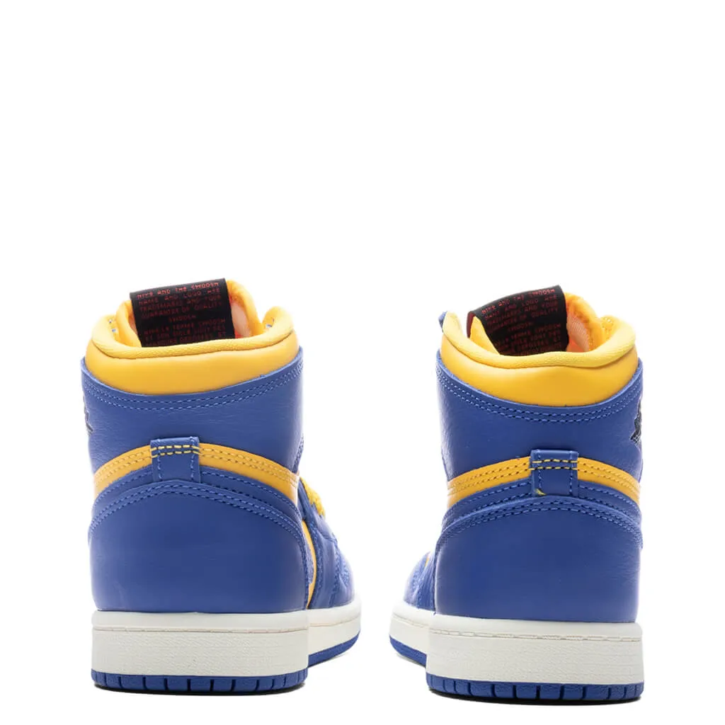 Air Jordan 1 Retro High OG (PS) - Varsity Maize/Game Royal/Sail