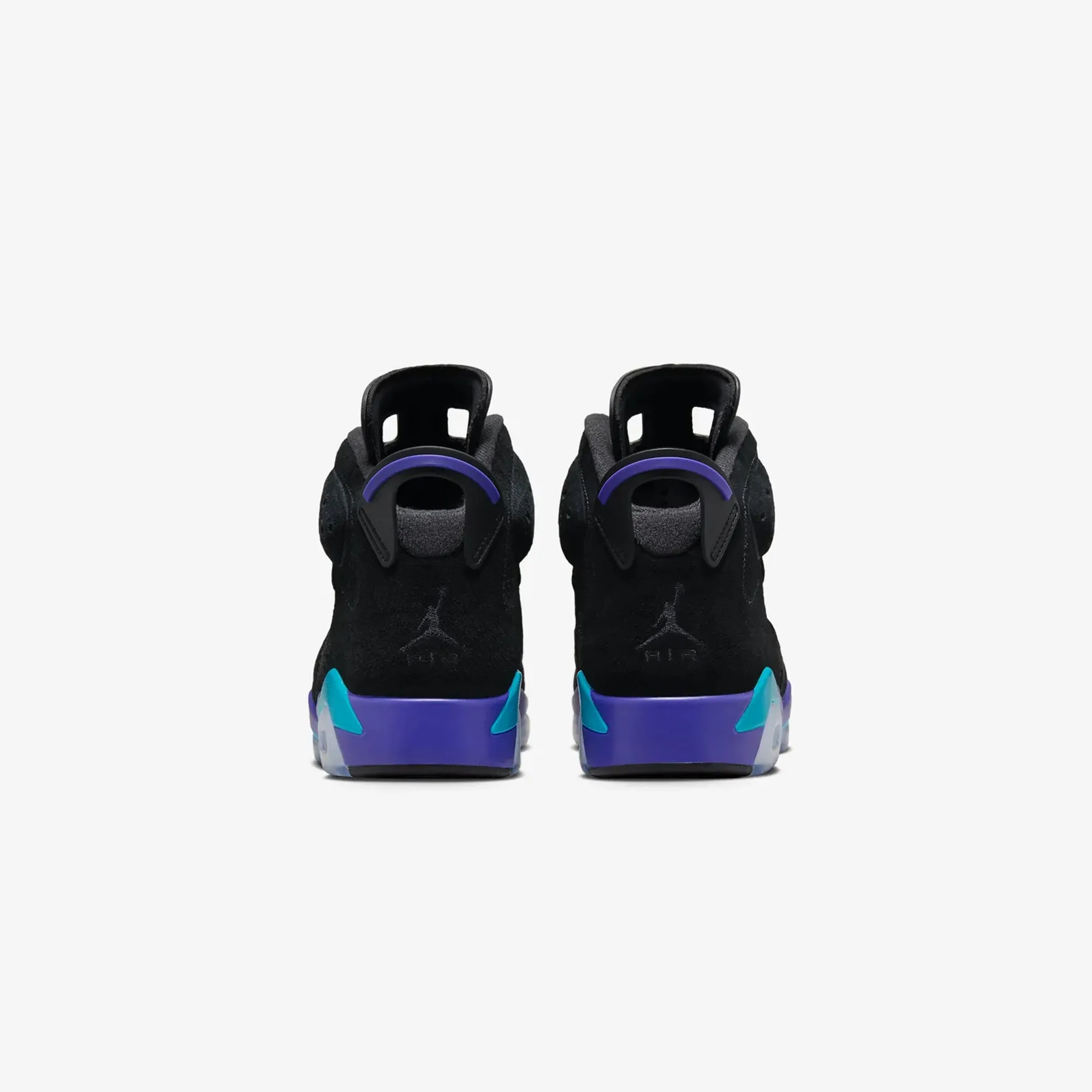 AIR JORDAN 6 RETRO 'BLACK/BRIGHT CONCORD-AQUATONE'