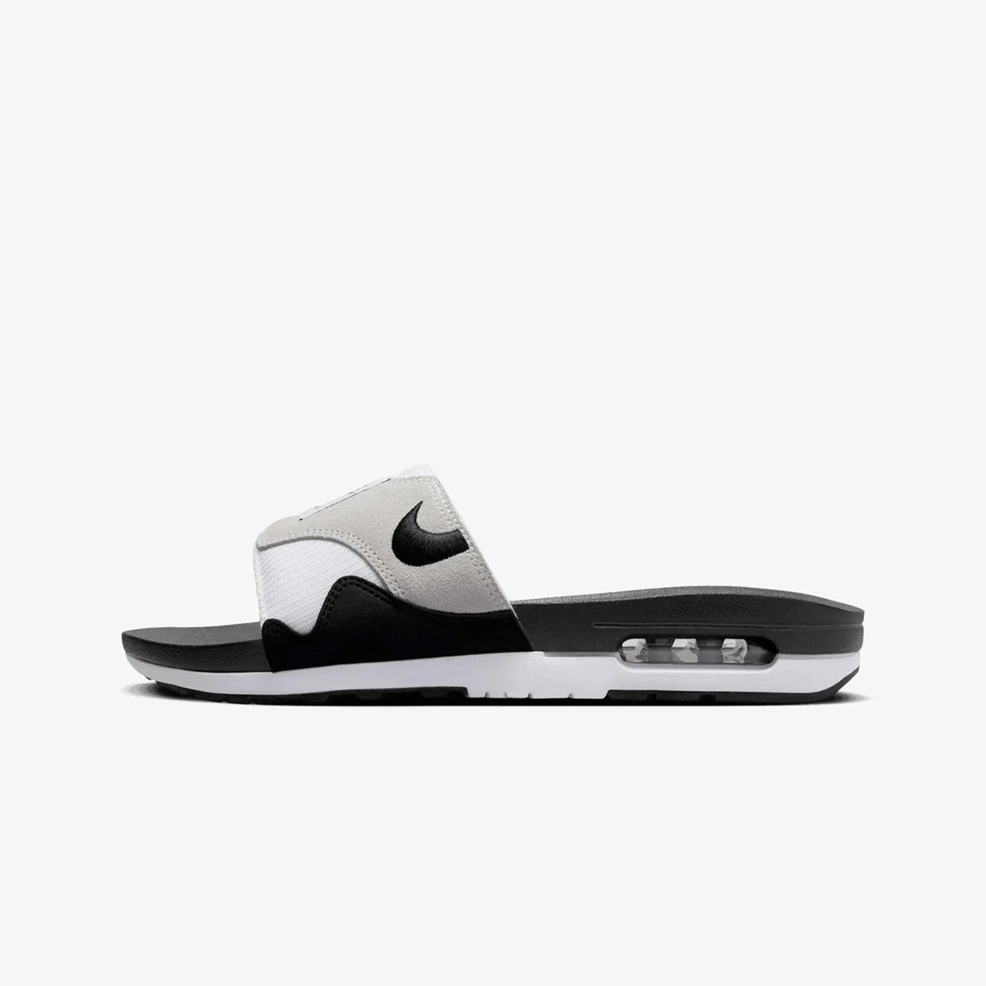 AIR MAX 1 SLIDE 'WHITE/BLACK'