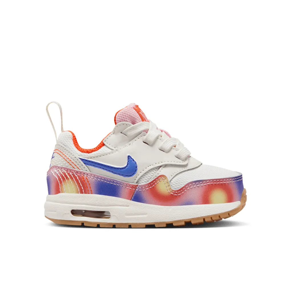 Air Max 1 (TD) 'Everything You Need' - Sail/Football Grey/Blue Joy