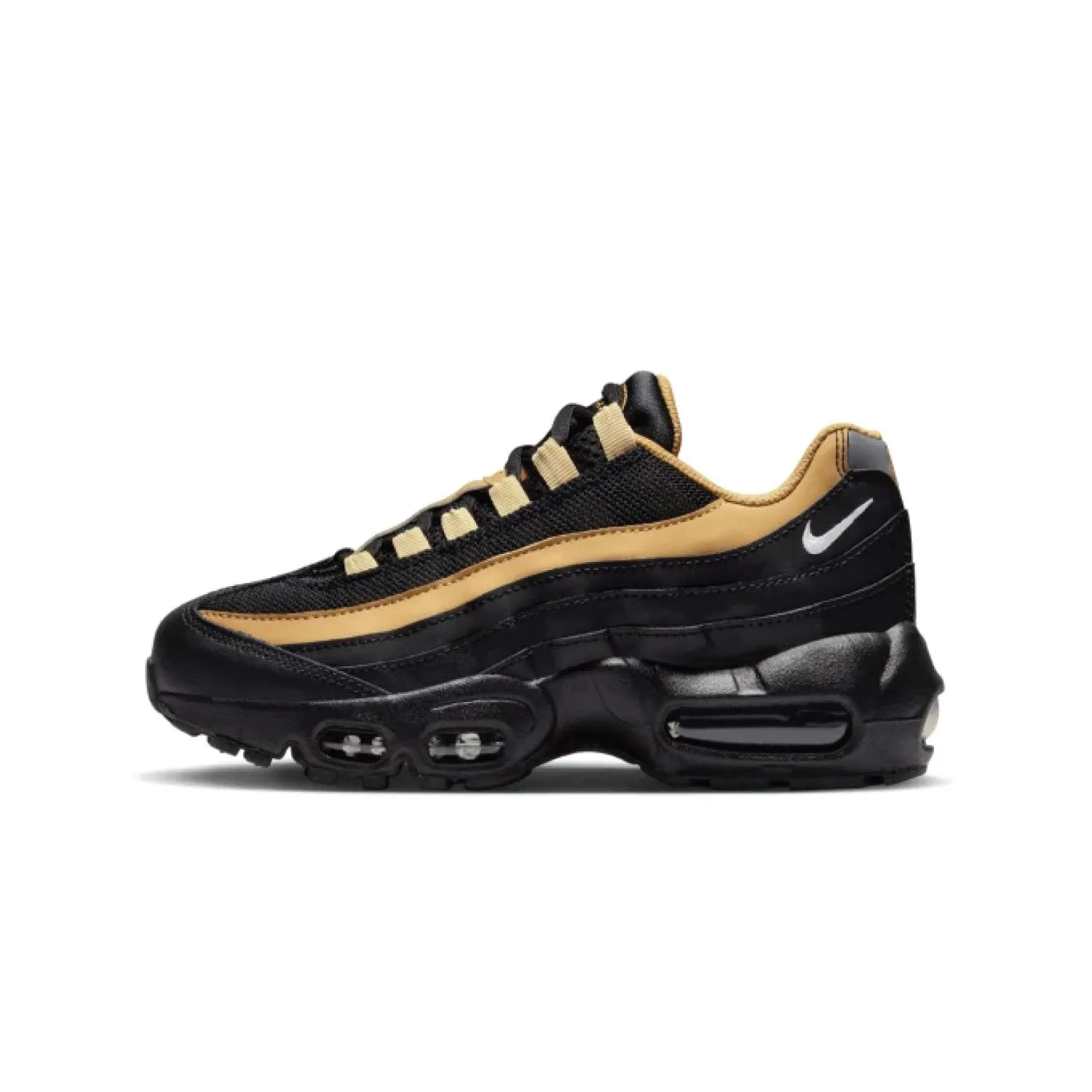 Air Max 95 Recraft GS 'Black Elemental Gold'