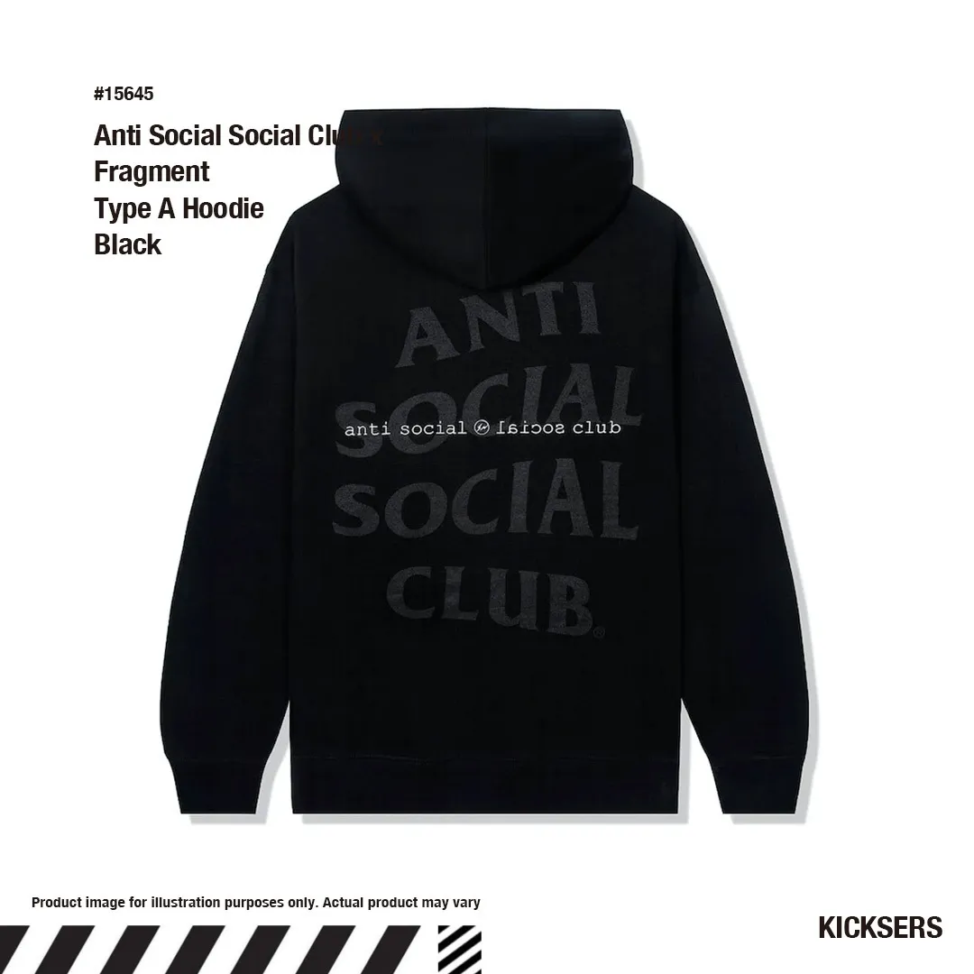 ANTI SOCIAL SOCIAL CLUB  |Pullovers Unisex Street Style Collaboration Long Sleeves