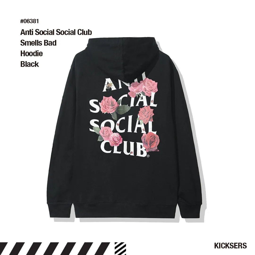 ANTI SOCIAL SOCIAL CLUB  |Pullovers Unisex Street Style Long Sleeves Cotton Logo