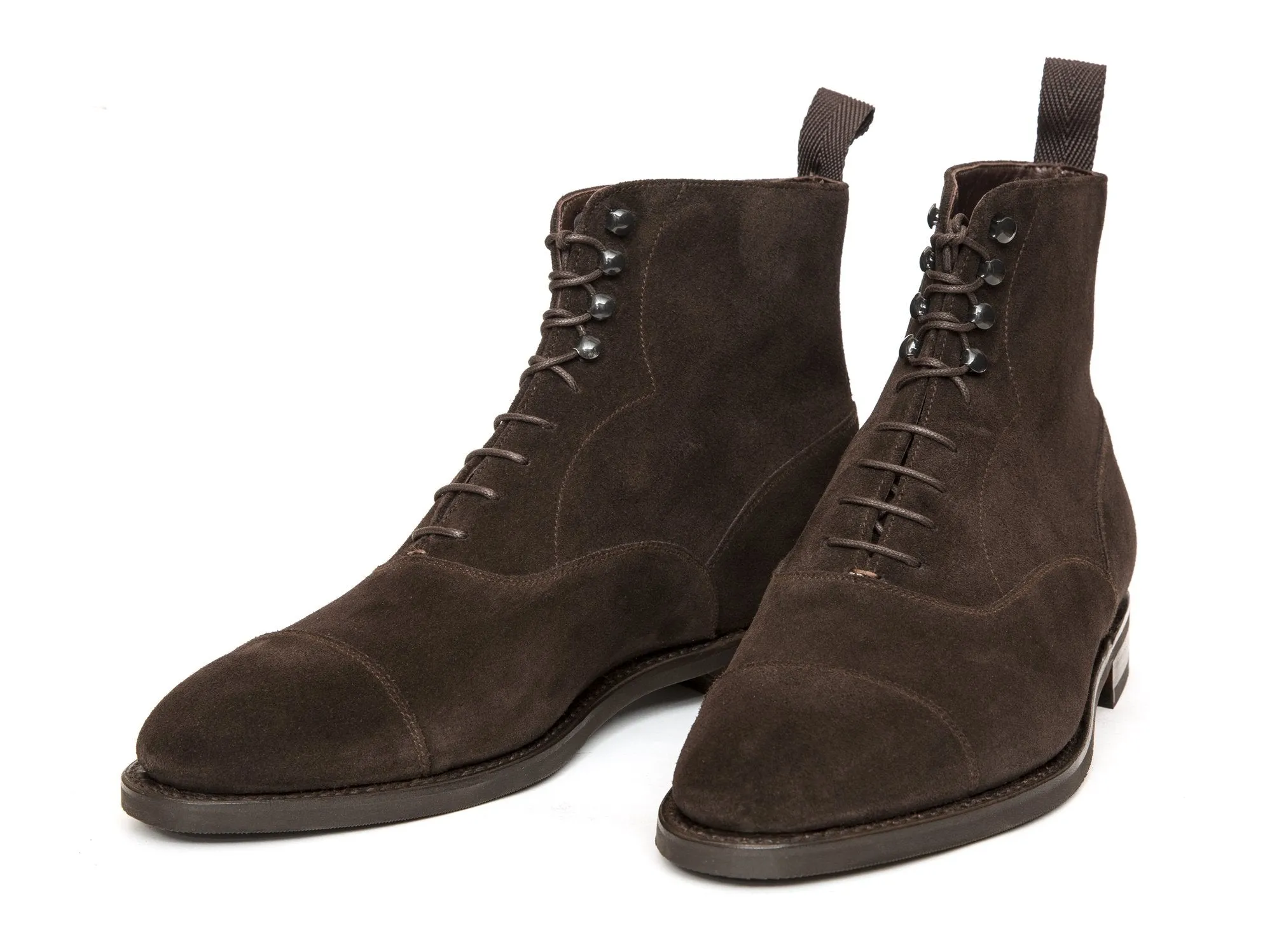 Ashworth - MTO - Dark Brown Suede - TMG Last - City Rubber Sole