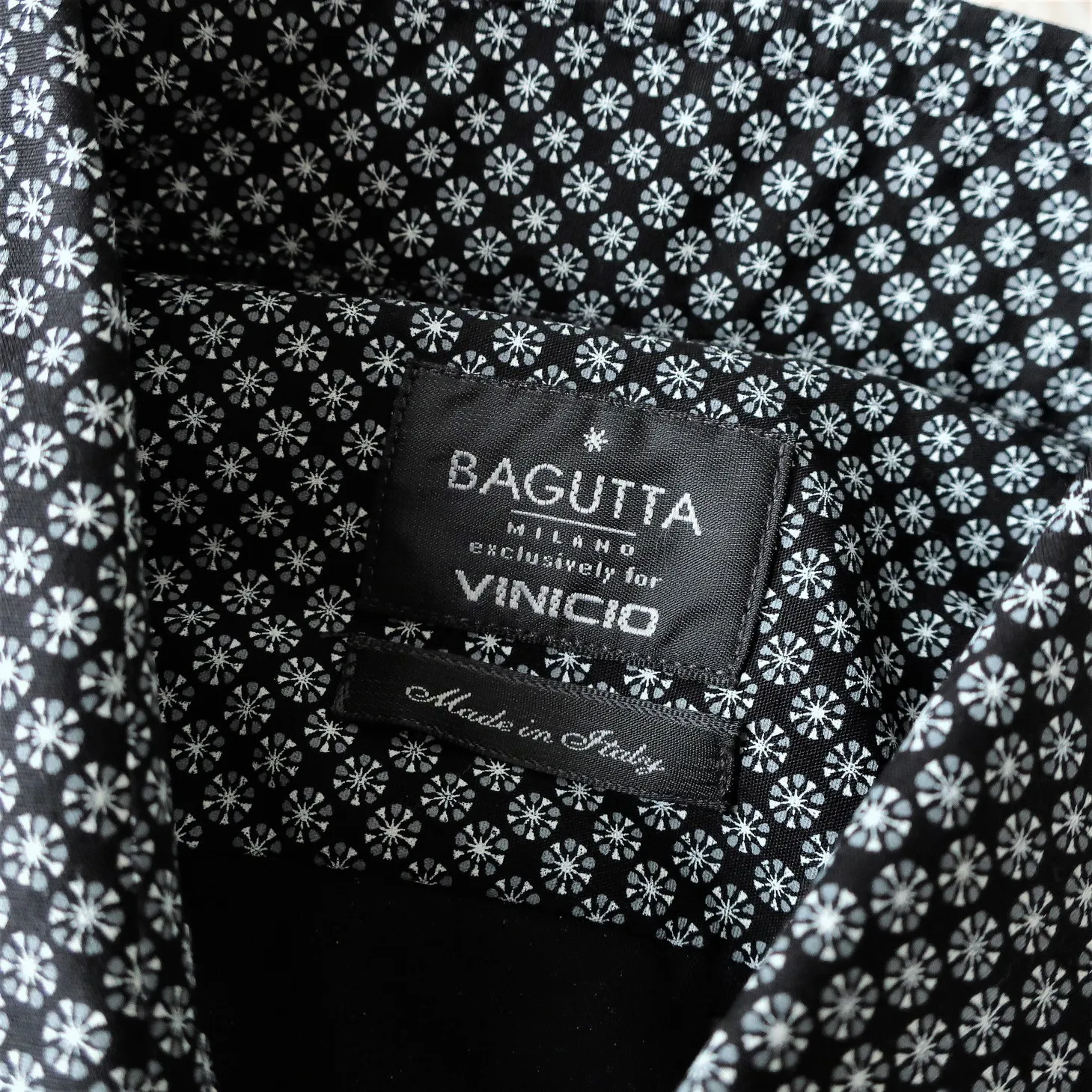 BAGUTTA  |Dots Long Sleeves Cotton Shirts