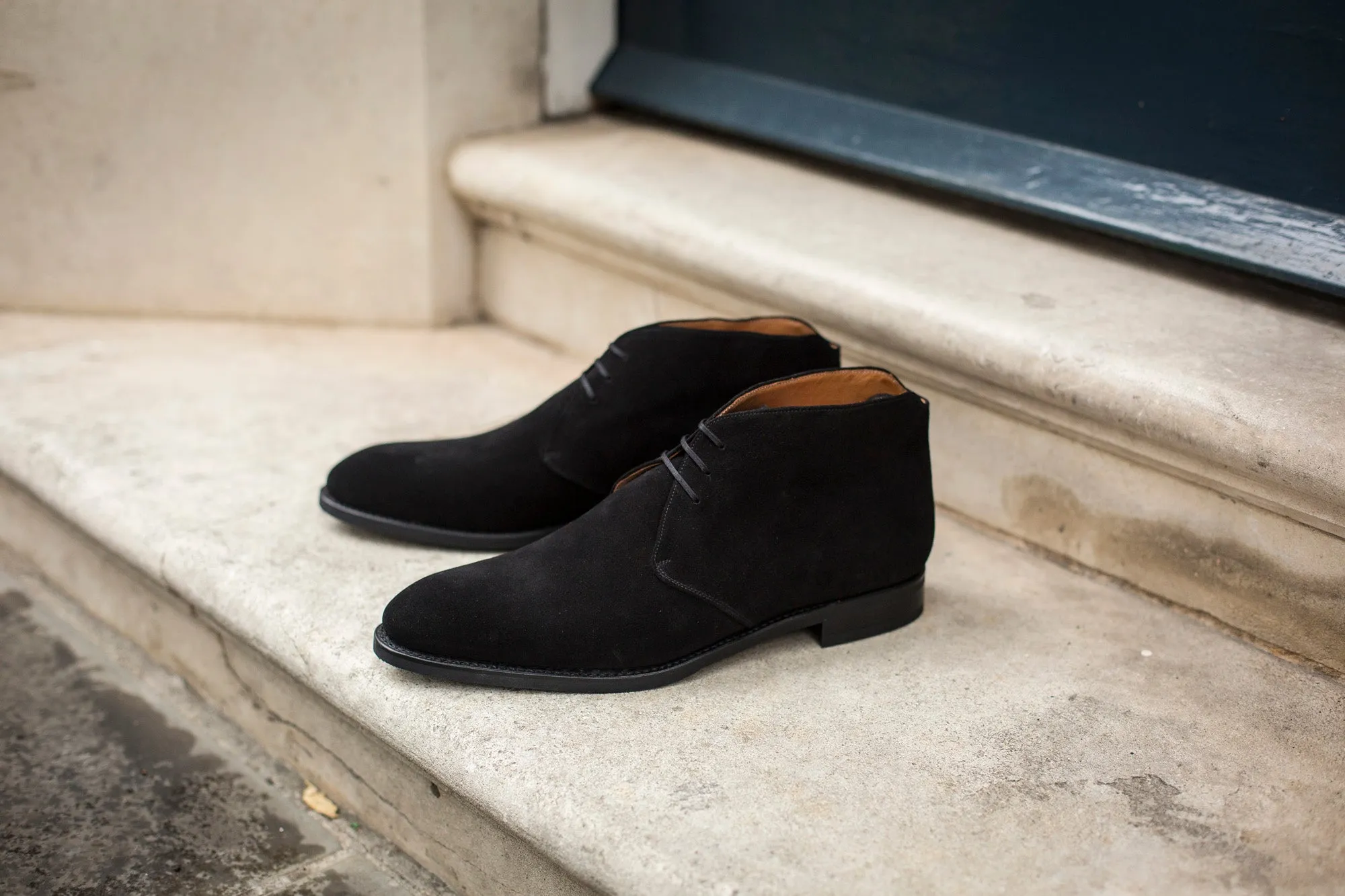 Ballard - MTO - Black Suede - NGT Last - Single Leather Sole