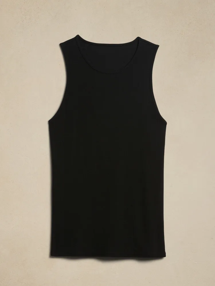 Banana Republic Ribbed Cutaway Tank