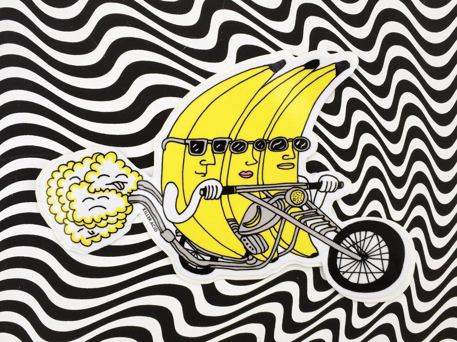 Banana Riders Sticker