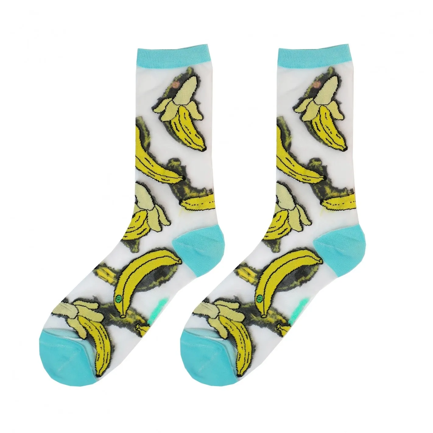 BANANA SHEER SOCKS