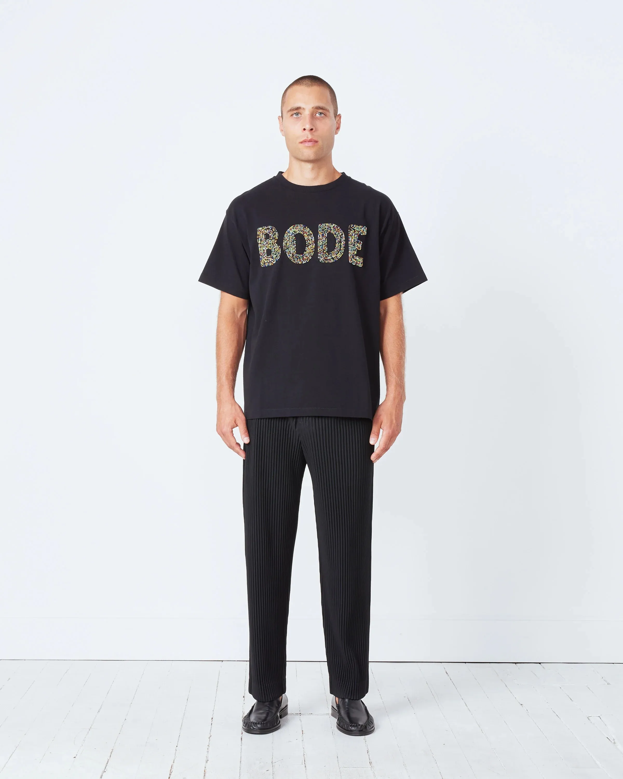 BODE  |Crew Neck Pullovers Unisex Street Style Plain Cotton