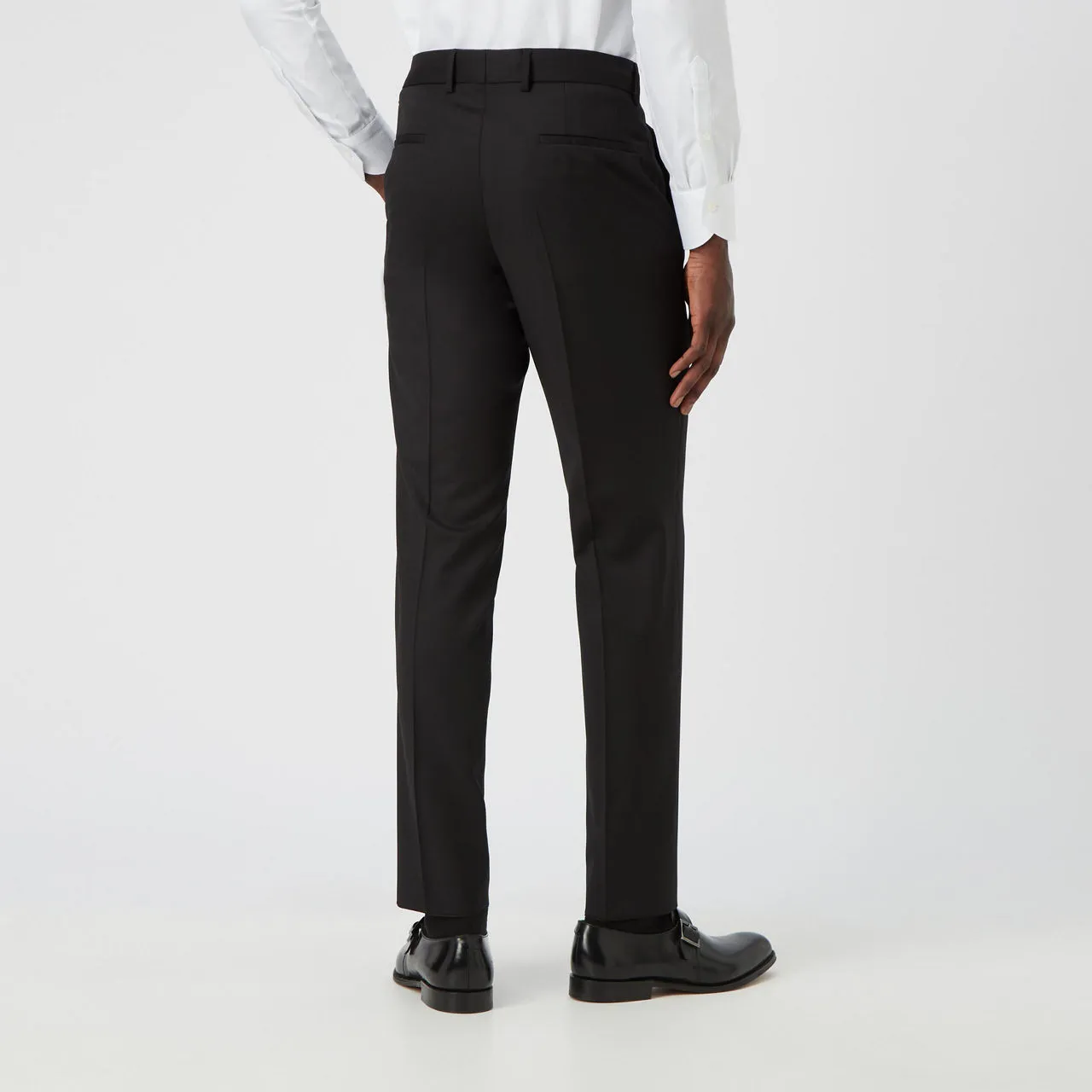 BOSS Genius Slim Suit Trousers - Black