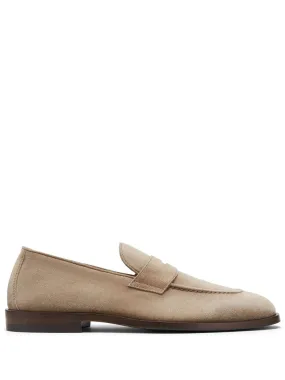 Brunello Cucinelli - Mocassins en daim