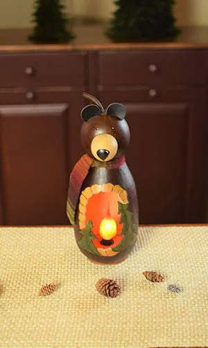 Buddy the Bear Small Tall Gourd