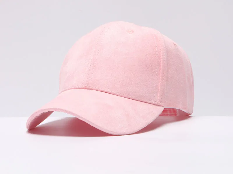 Bunny Suede Baseball Cap