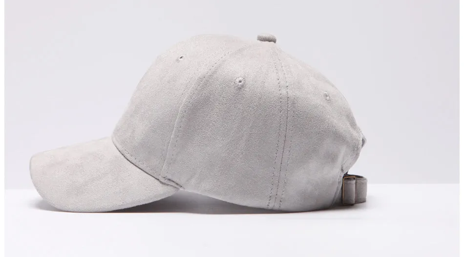 Bunny Suede Baseball Cap