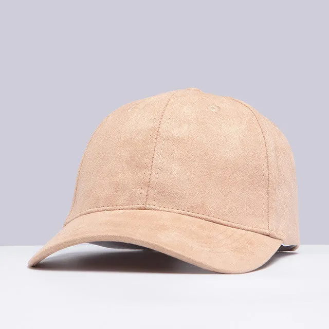 Bunny Suede Baseball Cap