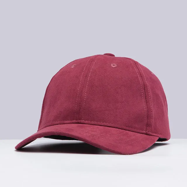 Bunny Suede Baseball Cap