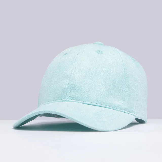 Bunny Suede Baseball Cap