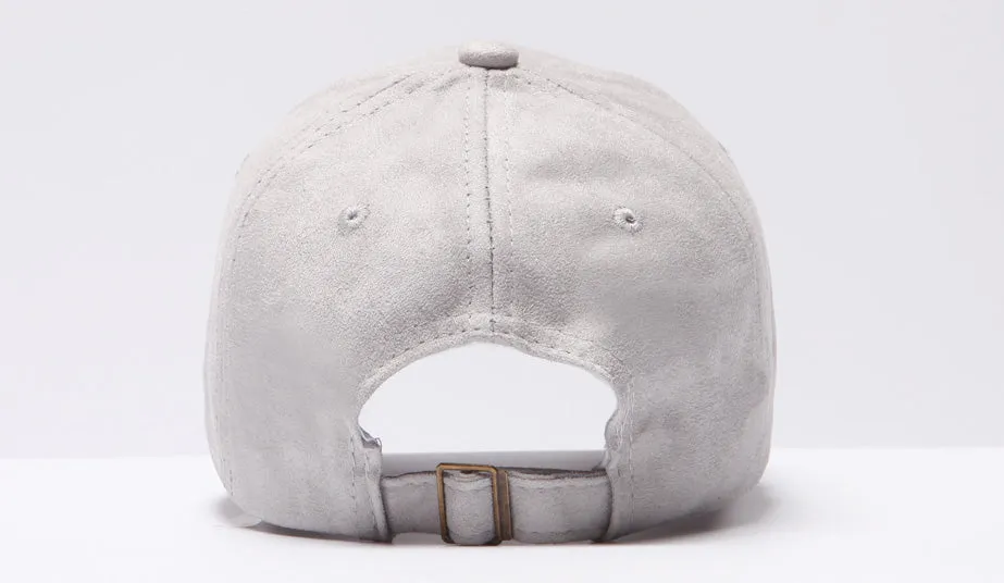 Bunny Suede Baseball Cap