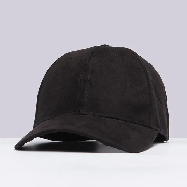 Bunny Suede Baseball Cap