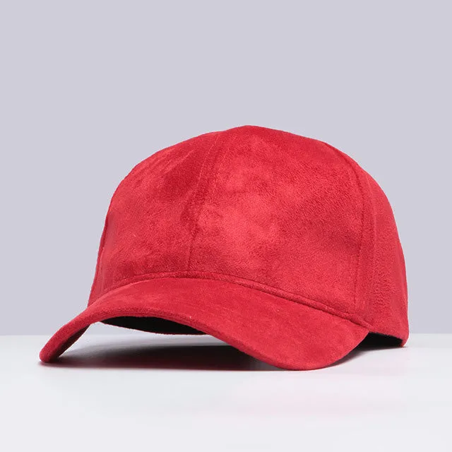 Bunny Suede Baseball Cap