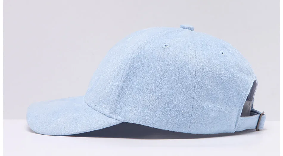 Bunny Suede Baseball Cap