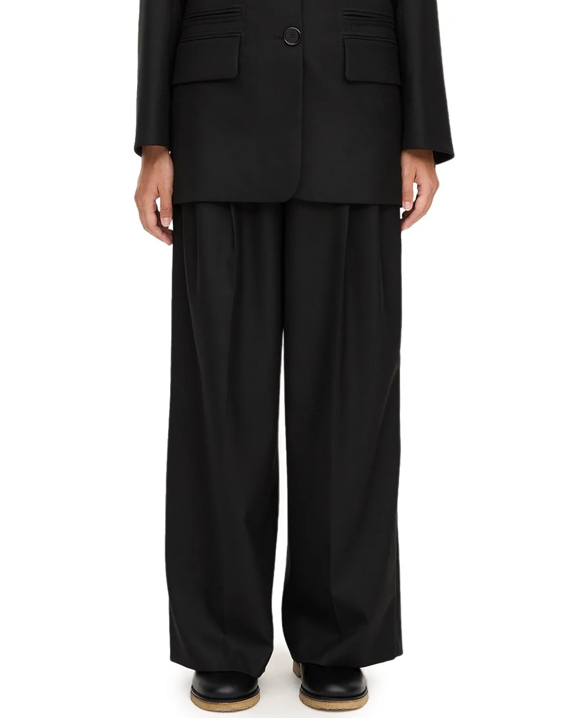 By Malene Birger Cymbaria Trousers Black