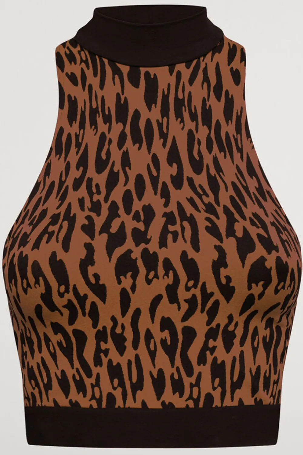 C2C Leopard Top Sleeveless