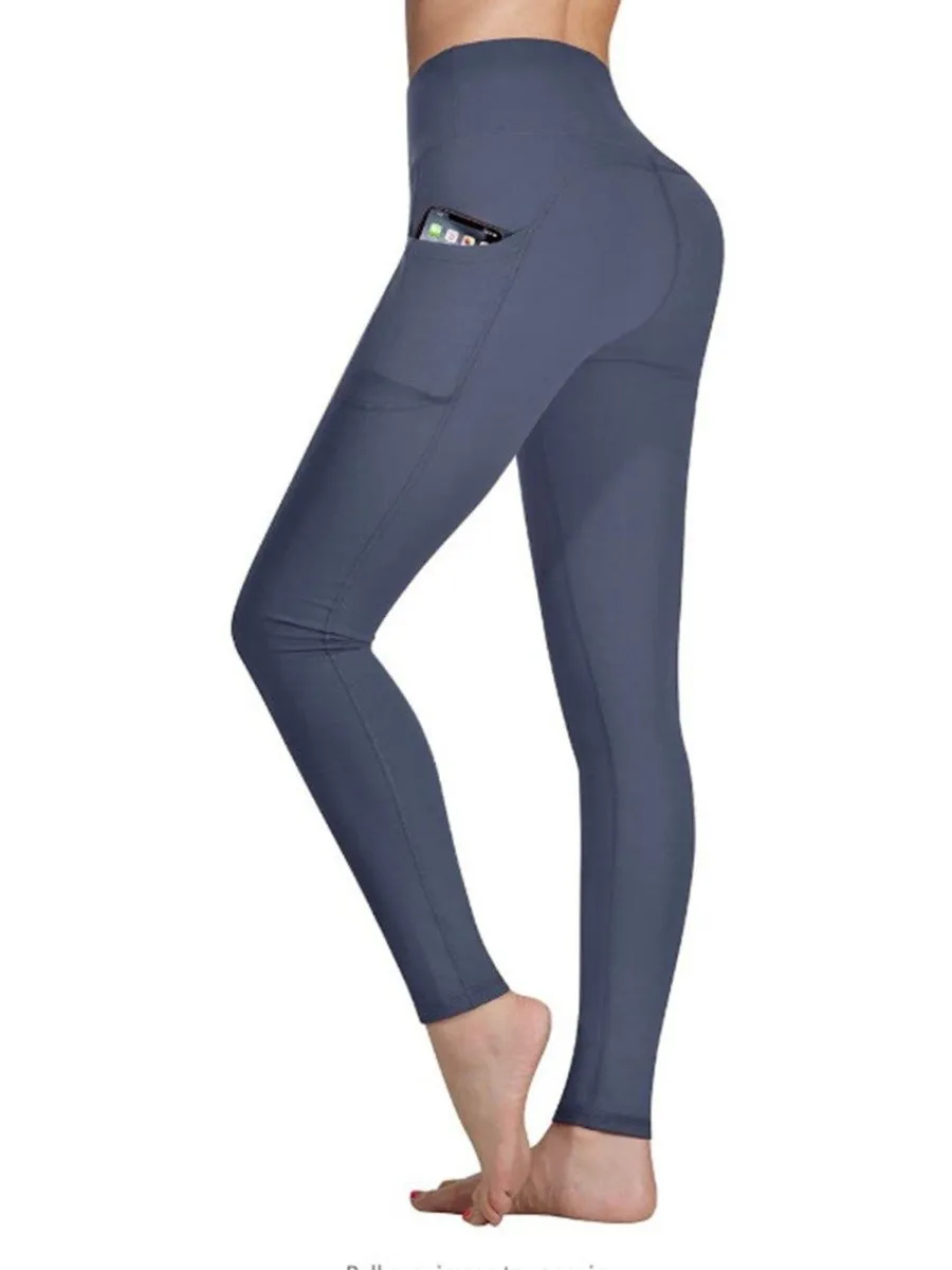 Charcoal Scrunch Bum Pocket Leggings