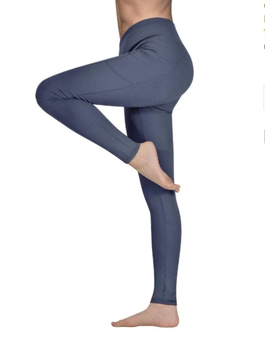 Charcoal Scrunch Bum Pocket Leggings