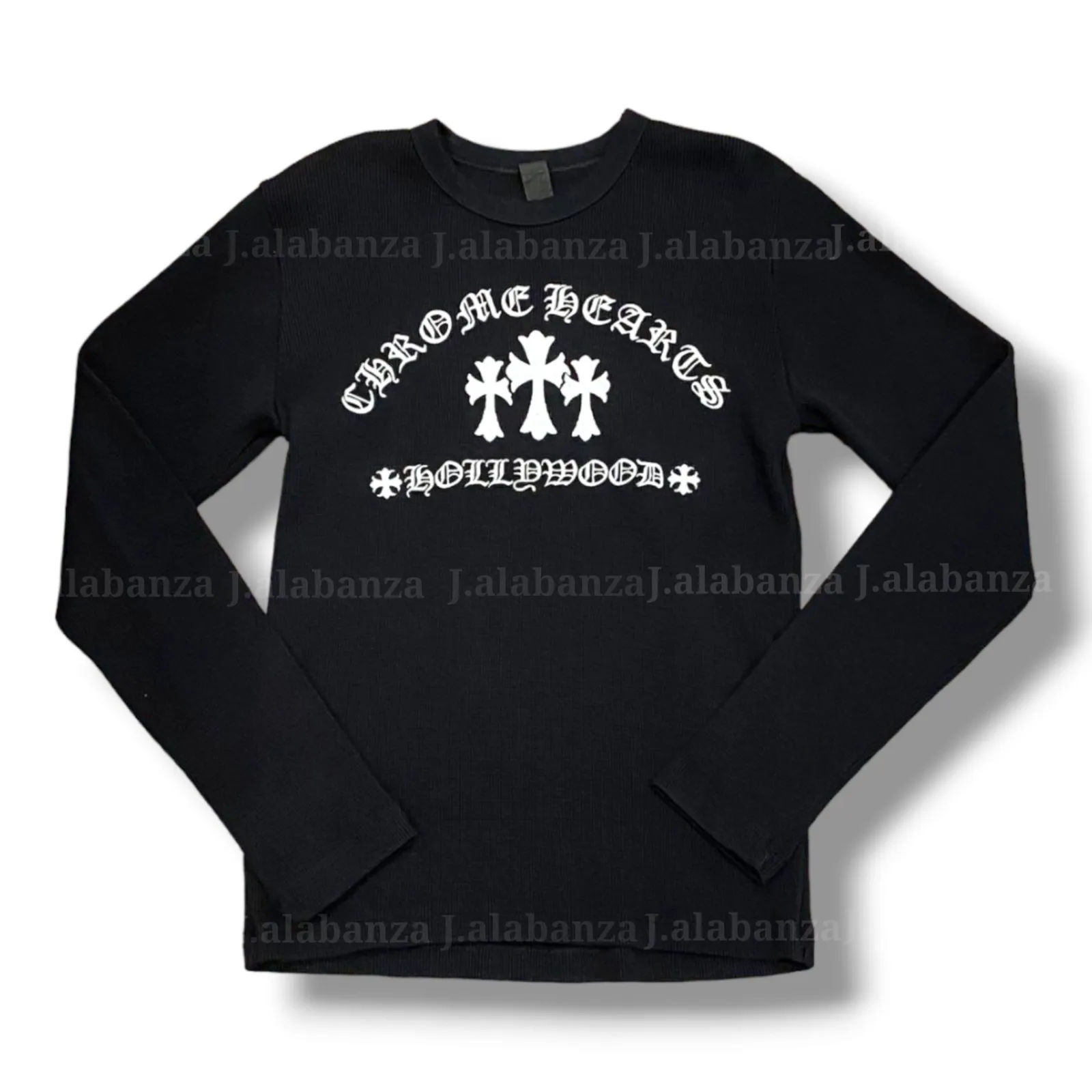 CHROME HEARTS  |Long Sleeves Logo Sweatshirts