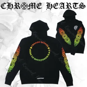 CHROME HEARTS  |Pullovers Unisex Street Style Long Sleeves Plain Cotton