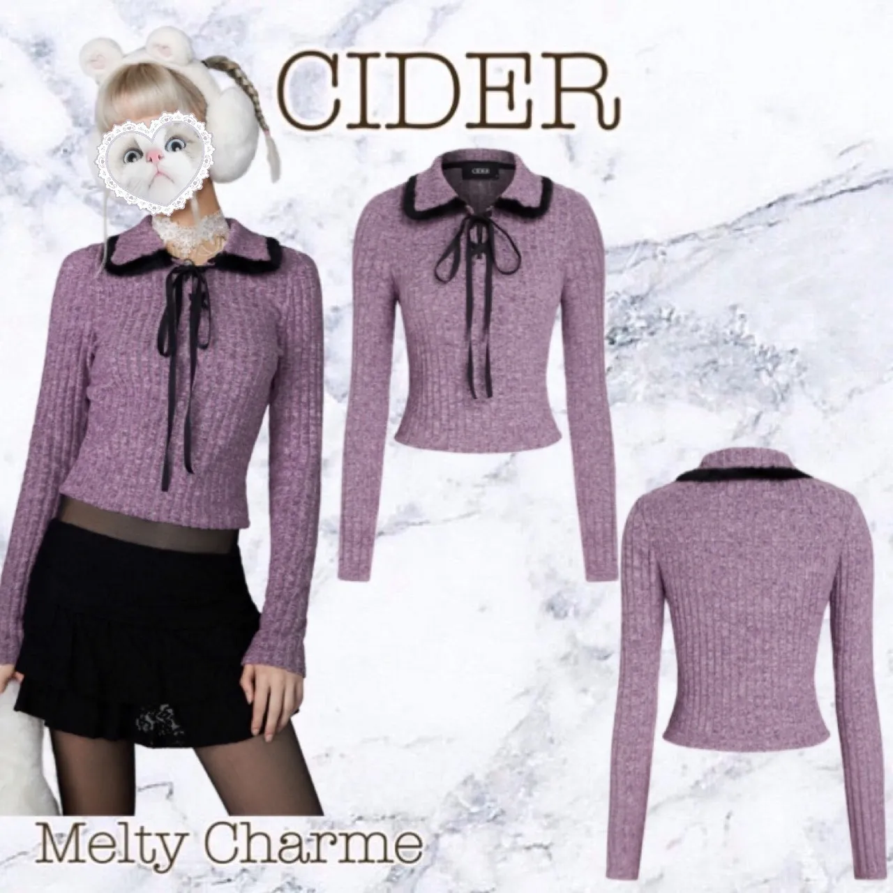 Cider  |Casual Style Long Sleeves Plain Elegant Style