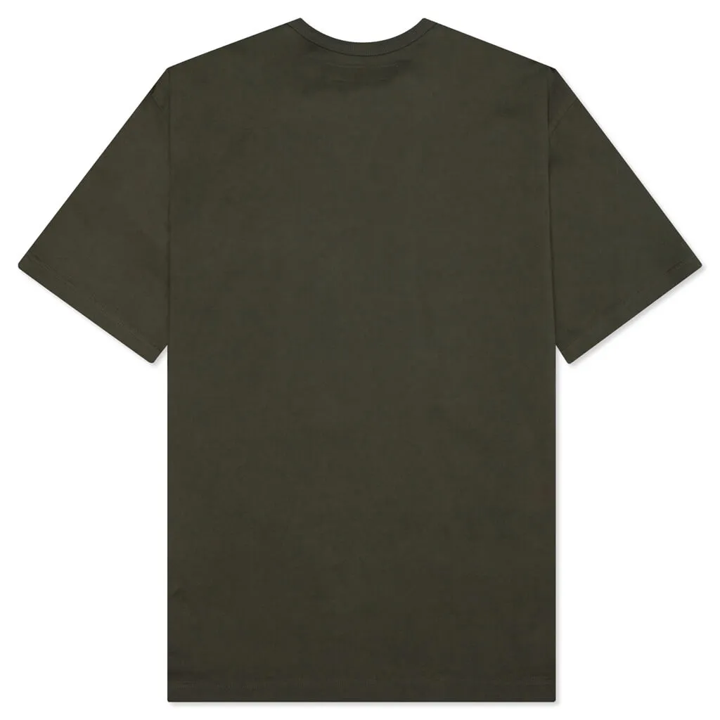 Classic Crewneck CO S/S - Olive Drab