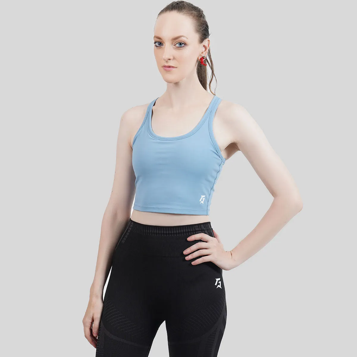 Classic Sports Bra (Blue)