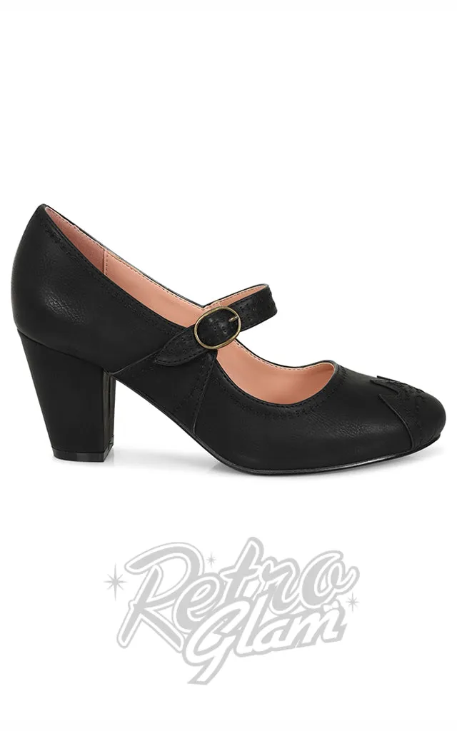 Collectif Lulu Hun Ruth Heels in Black