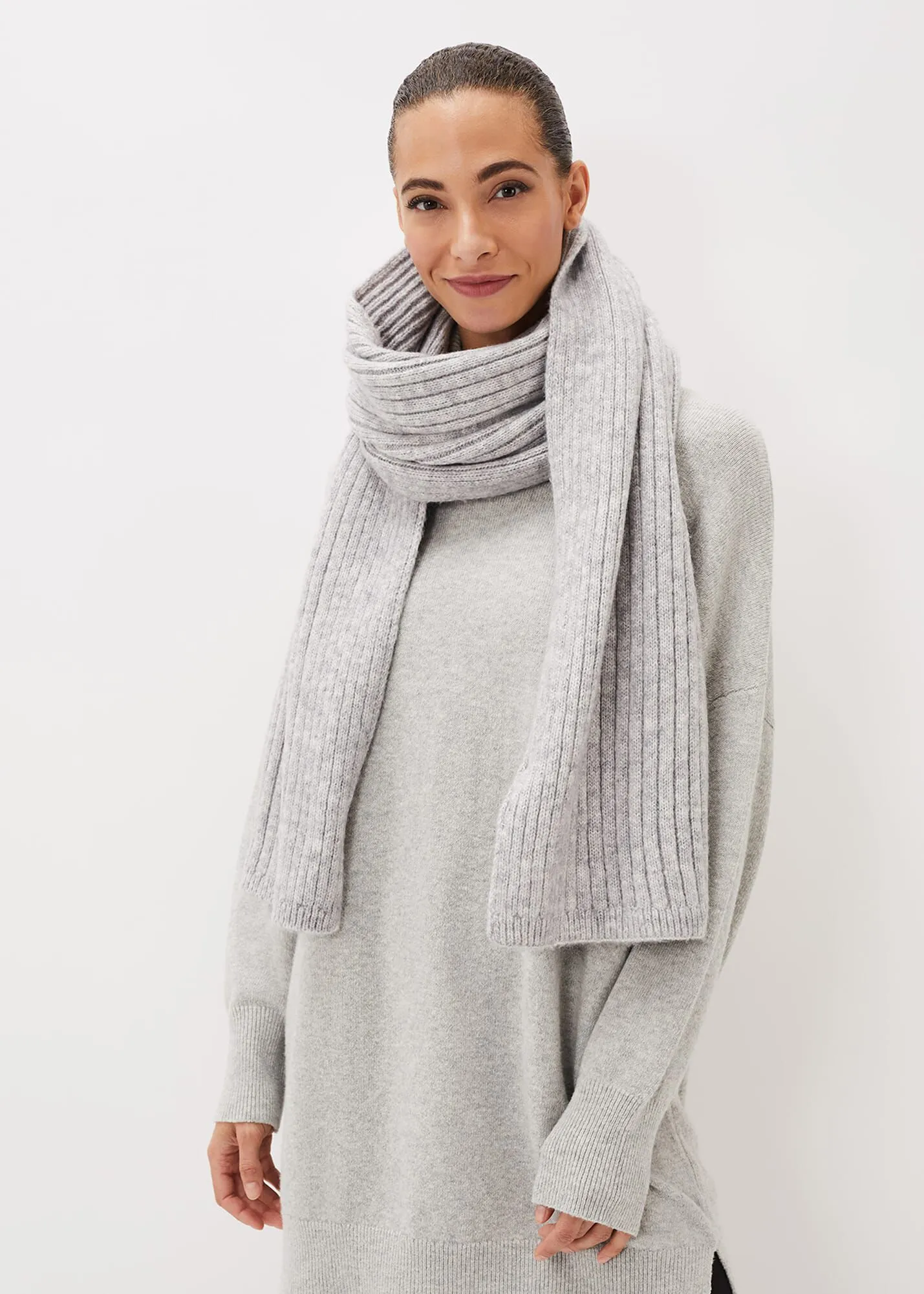 Corinna Ribbed Scarf