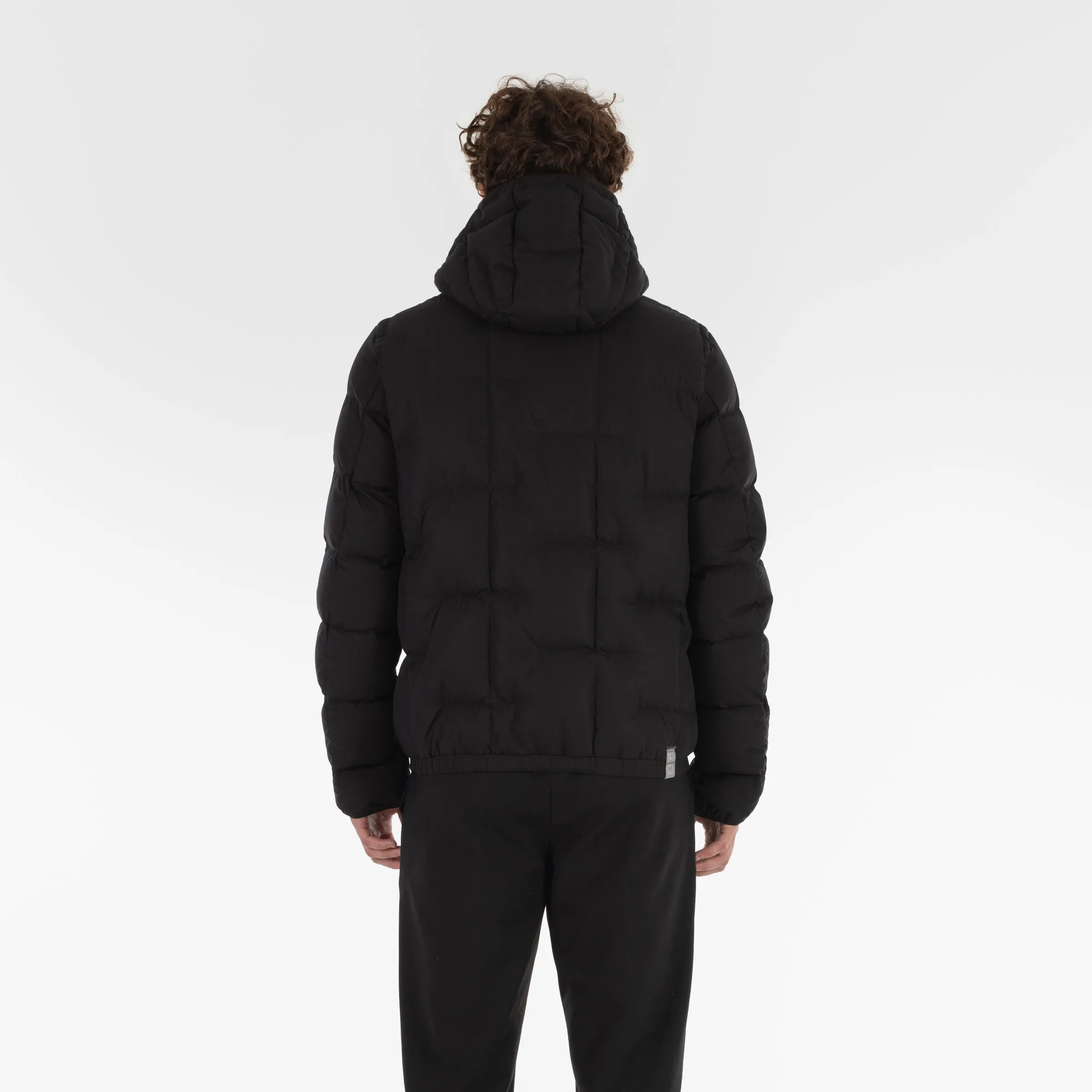 COTTON POP DOWN JACKET / NERO