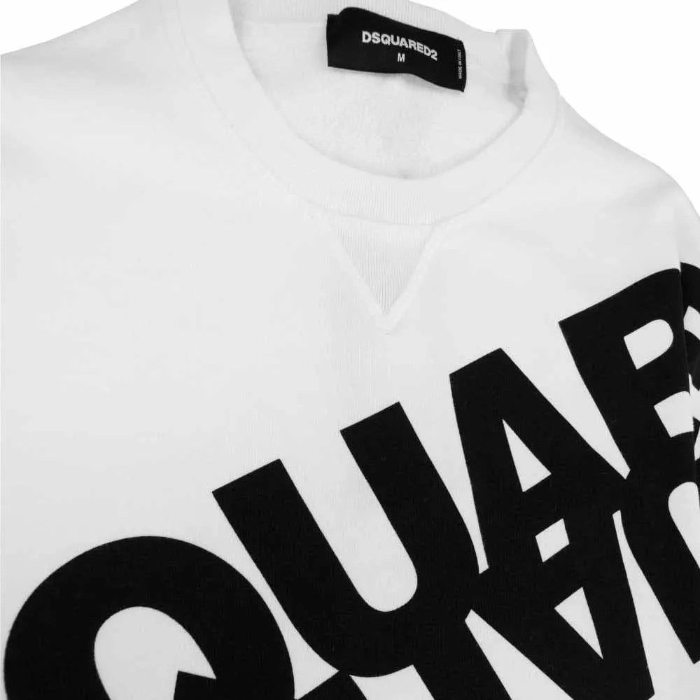 D SQUARED2  |Crew Neck Pullovers Unisex Street Style Long Sleeves Plain