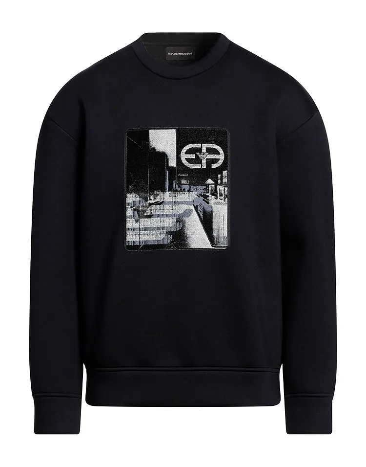 EMPORIO ARMANI  |Long Sleeves Logo Sweatshirts