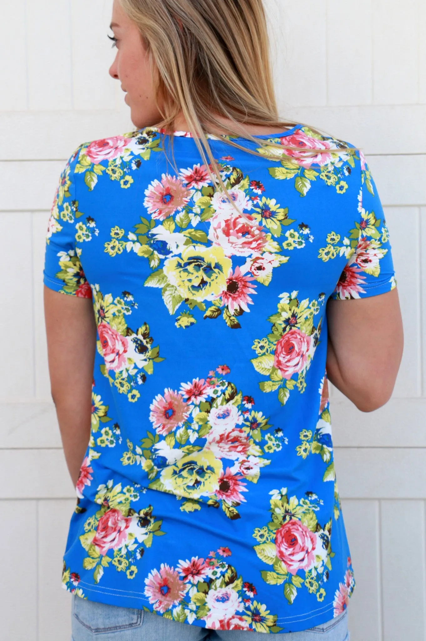 Favorite Floral Tunics: Blue and Yellow