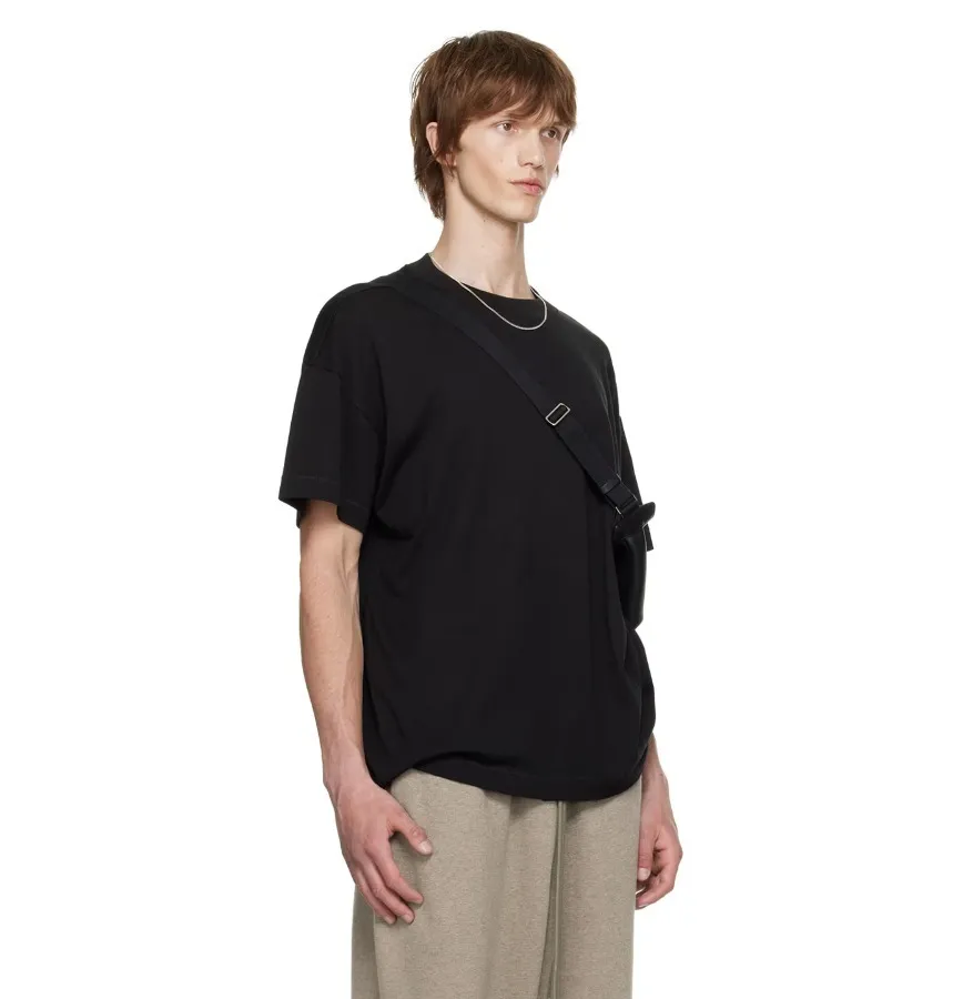 FEAR OF GOD  |Crew Neck Pullovers Street Style Plain Cotton Short Sleeves