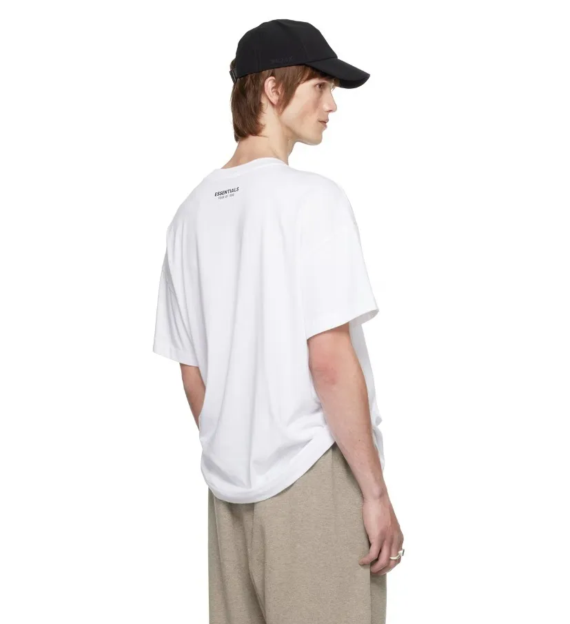 FEAR OF GOD  |Crew Neck Pullovers Street Style Plain Cotton Short Sleeves