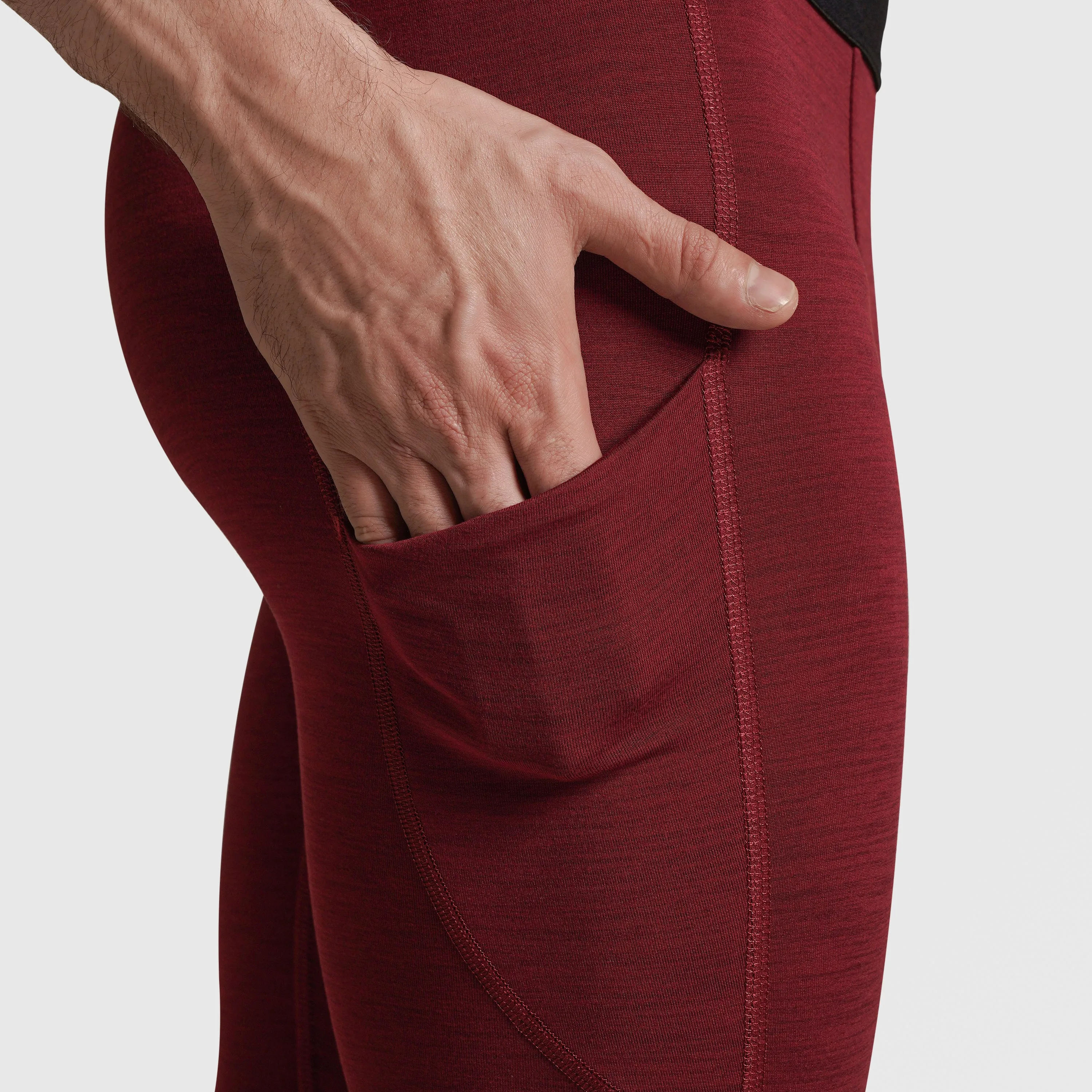 GA Compression Pants (Maroon)